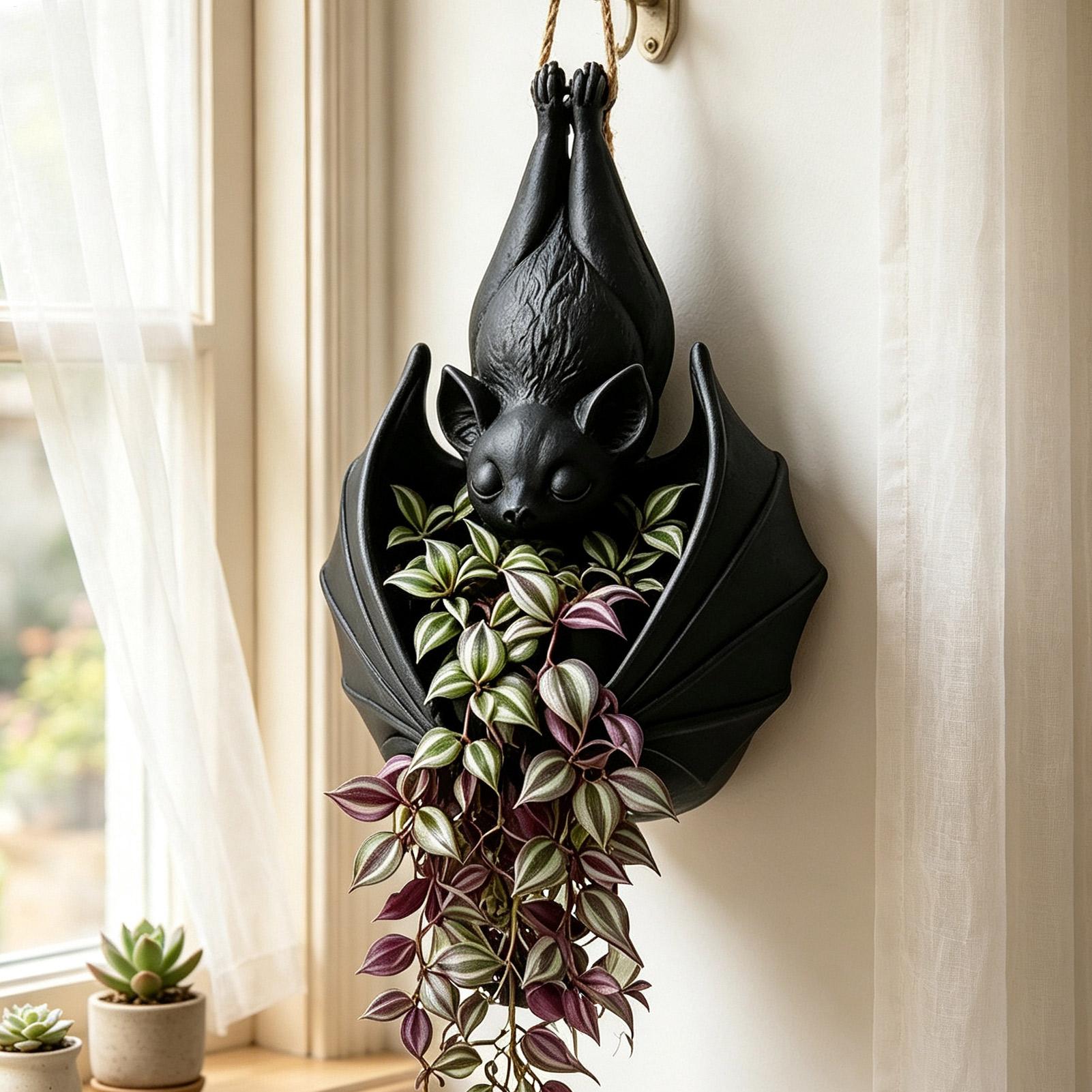 Hangende vleermuis plantenpot  - Echeveria Succulent recensie en prijs