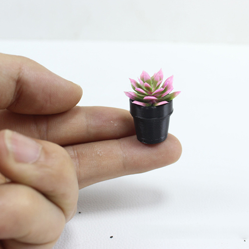 8 stuks miniatuur kunstplanten - Echeveria Succulent recensie en prijs
